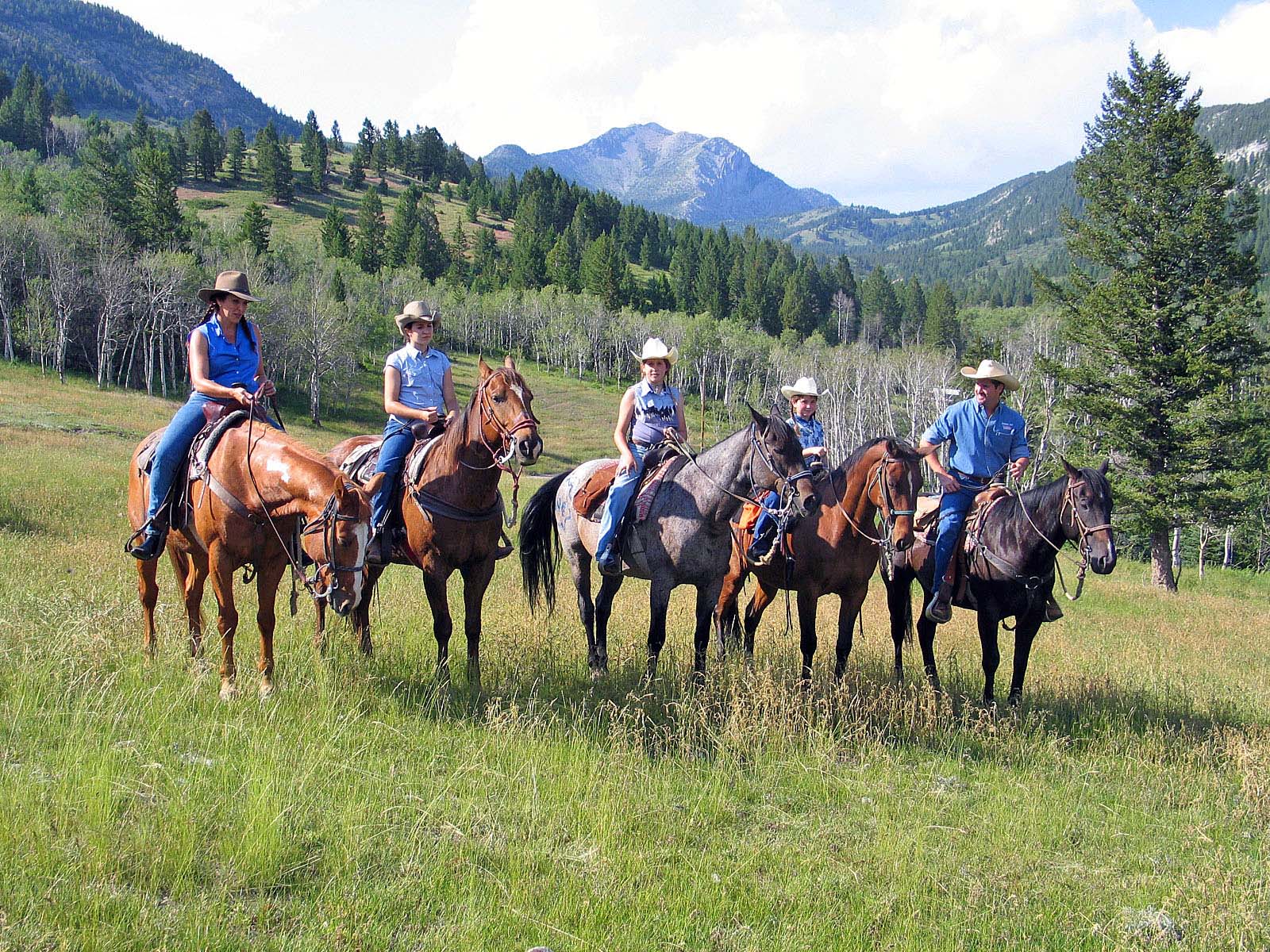 Horseback Family Riders