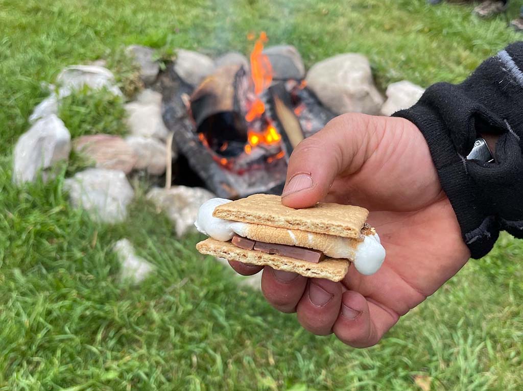 Other Dude Ranch Activities: The Perfect S'more by the Campfire