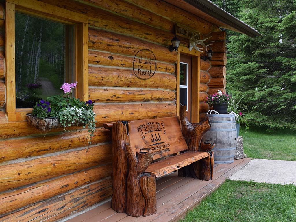 Triple J Ranch Lodge Front Door