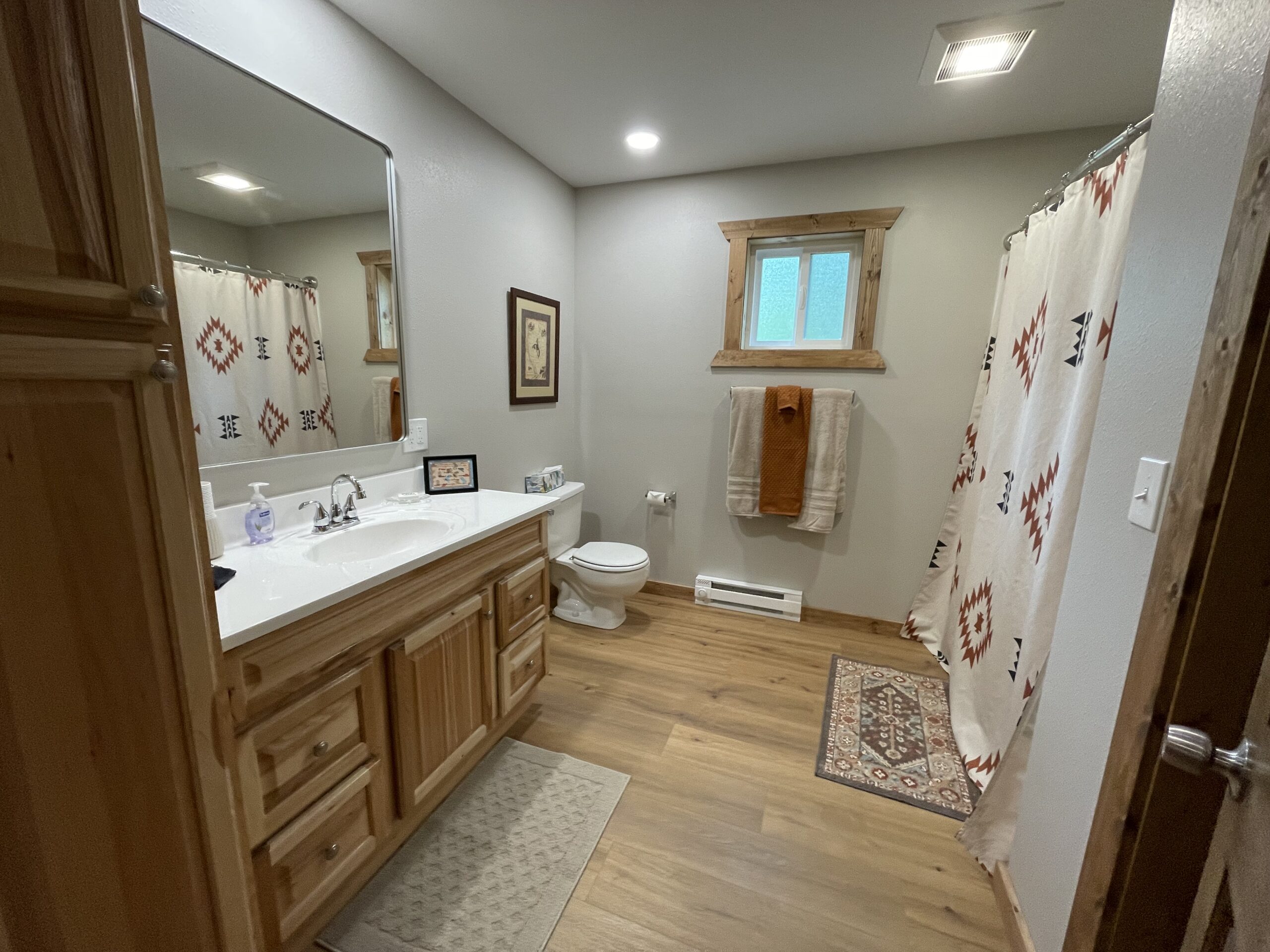 Modern Cabin Bathroom